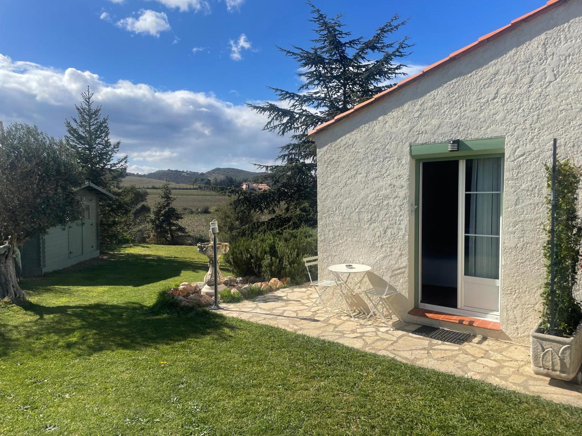 La Chambre De L'Auxineill Castelnou Exteriör bild